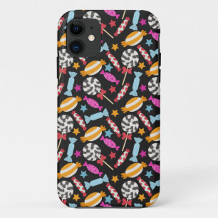 Candy pattern Lollies pattern lollipop 56 iPhone 11 Hoesje