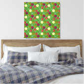 Candy pattern | Lollies pattern | lollipop 58 Canvas Afdruk (Insitu (Slaapkamer))