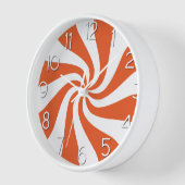 Candy Peppermenthe tourbillon Orange et horloge bl (Angle)