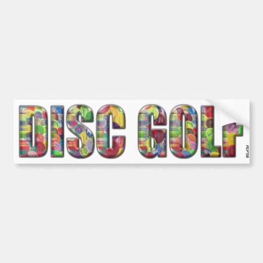 Candy Plastic Bumpersticker (Voorkant)