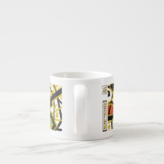 Candy pot espresso kop (Achterkant)