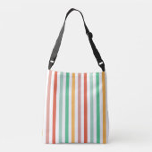 Candy Stripes Monogram Tas (Achterkant)