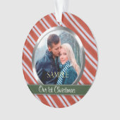 Candy Stripes Premier Modèle photo de Noël (devant)