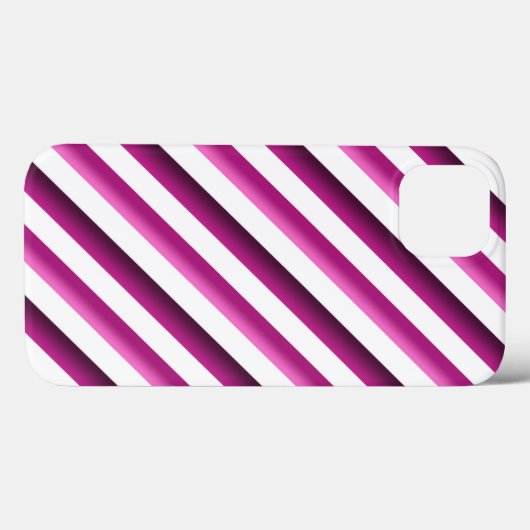 Candy Stripes Purple&Pink coque ipad (Verso (horizontal))