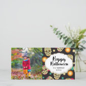 Candy Sugar Skuls Halloween Carte photo photo (Debout devant)