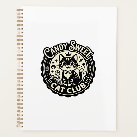 Candy Sweet Kat Grappige Kat Graphics - Candy Swee Planner (Voorkant)