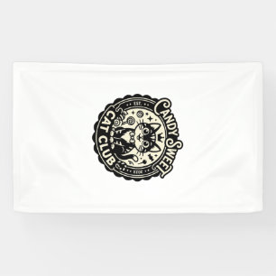 Candy Sweet Kat Grappige Kat Graphics - Candy Swee Spandoek
