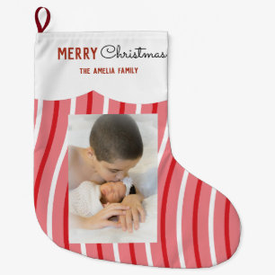 Candy Swirl Foto Kerst Sok Grote Kerstsok
