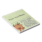 Candy Treats Bag Topper Notitieblok (Schuin)