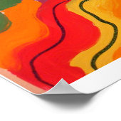 Candy Waters Autisme Artiste Peinture Poster (Coin)