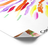 Candy Waters Autisme Artiste Peinture Poster (Coin)