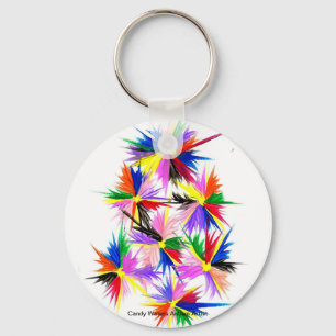 Candy Waters Autisme Kunstenaar Sleutelhanger