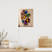 Candy Waters Autisme Poster de l'artiste (Cuisine)