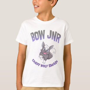 Candy Wolf Smash BOW Jnr T-shirt