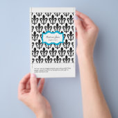 Candybarverpakking | New Orleans Turquoise Flyer (Hand)