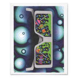 Candybrilprint Foto Afdruk