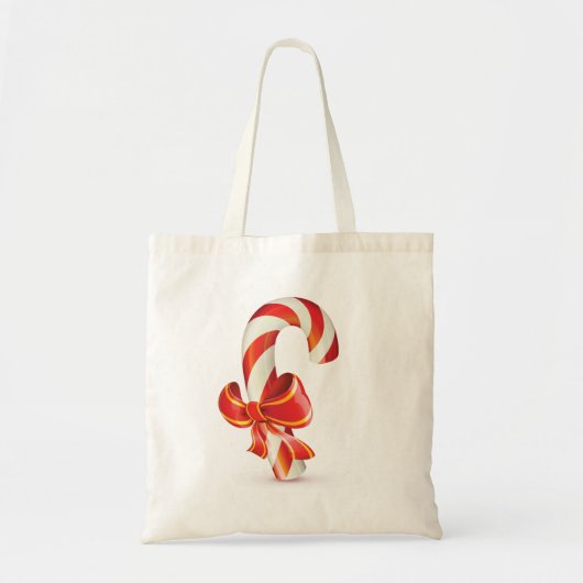 Candycane Canvas tas (Voorkant)