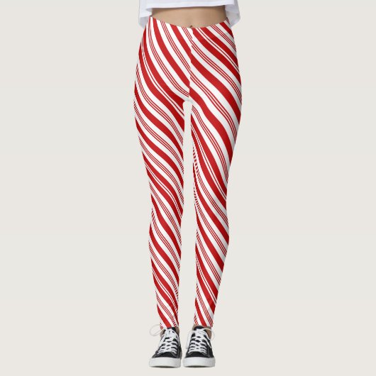 Candycane Leggings (Voorkant)