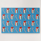 Candycane Noël Puzzle 1,014 pièces (Horizontal)