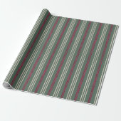Candycane Palm, Hawaiian Style Kerstmis Cadeaupapier (Uitgerold)
