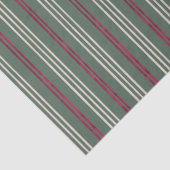 Candycane Palm, Hawaiian Style Kerstmis Tissuepapier (Detail)