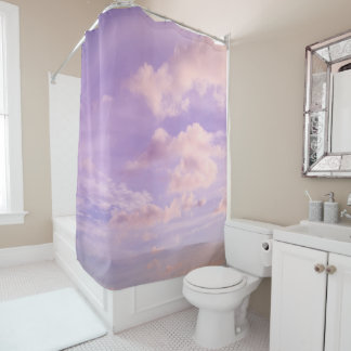 Candyfloss Caribische Wolken 1 Douchegordijn