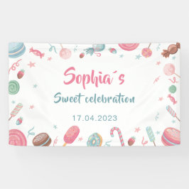 Candyland Banner Backdrop Banner