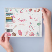 Candyland Chips Bag Wrapper Party Favor Bag Flyer (Hand)