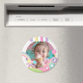 Candyland Ice Cream Keepsake Magnet Magneet (Insitu (Vaatwasser))