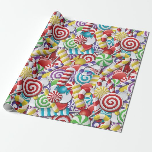 Candyland Inpakpapier (Uitgerold)