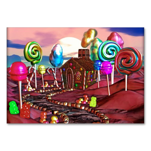 Candyland Kaart (Voorkant)