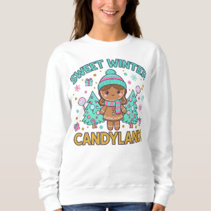 Candyland Kerst T-shirt – Whimsical Winter Vakanti