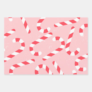 Candyland kleurrijk patroon inpakpapier vel