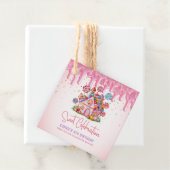 Candyland Sweet Viering Verjaardagsfeest Bedankjes Labels (In situ)