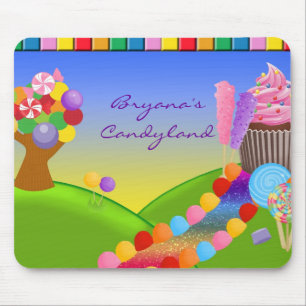 Candyland Sweets Candy Cupcake Trail Muismat