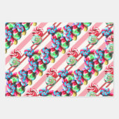 Candyland Wrapping Papier Flat Sheet Inpakpapier Vel (Voorkant 3)
