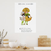 Candytuft en Marigold Poster (Keuken)
