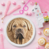Cane Corso 3D geïnspireerd Papieren Bordje (Feest)