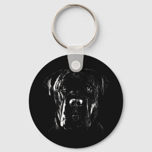 Cane Corso Art: Italiaanse mastiff Sleutelhanger