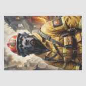 Cane Corso - Brandweerman - Decoupage - Tissuepapier (Voorkant)