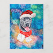 Cane Corso Breed Dog Kerstmis Feestdagenkaart (Voorkant)