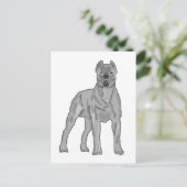 Cane Corso Briefkaart (Staand voorkant)
