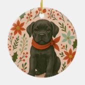 Cane Corso Christmas Keramisch Ornament (Achterkant)