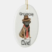 Cane Corso Dad Ceramic Ornament (Rechts)