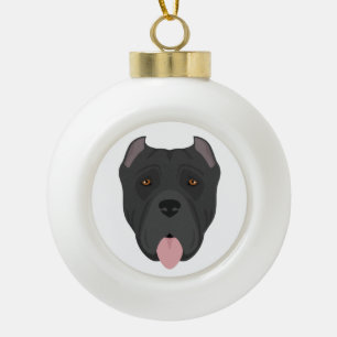 Cane Corso, décoration de Noël pour mastiff italie