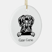 Cane Corso dog ornament (Rechts)