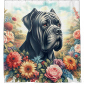  Cane Corso Dog Painting Douchegordijn (Voorkant)