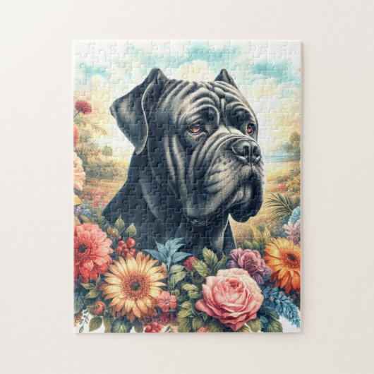  Cane Corso Dog Painting Legpuzzel (Verticaal)