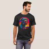 Cane Corso Dog Sunset T-shirt (Voorkant volledig)