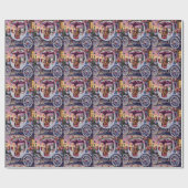 cane corso Dog Valentine's Day Cadeaupapier (Vlak)